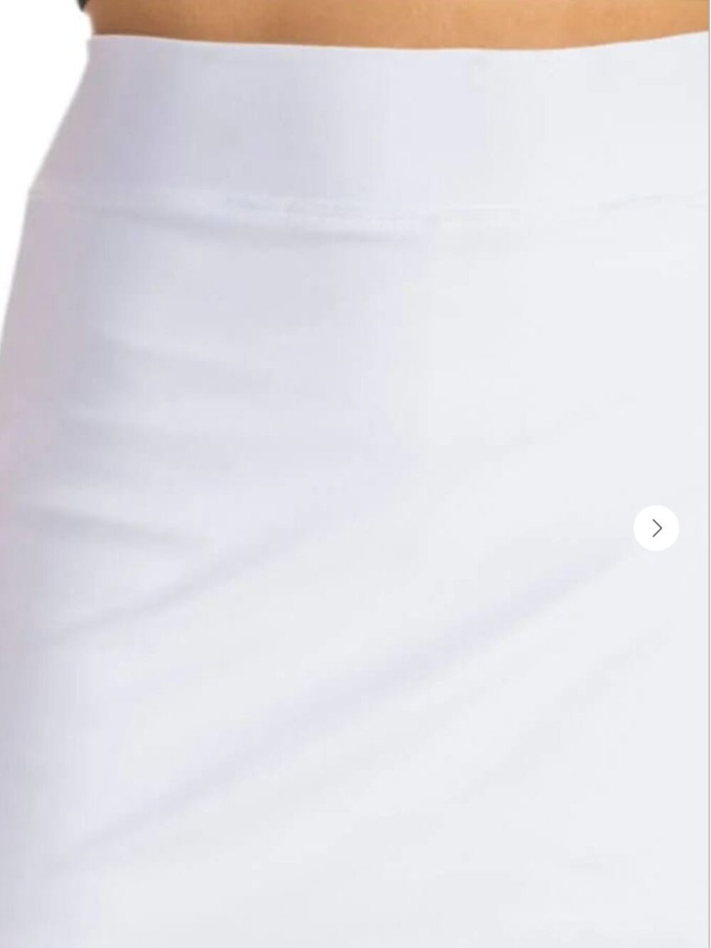 Classic White Skort